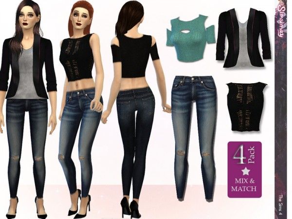 clothes mods for sims 4