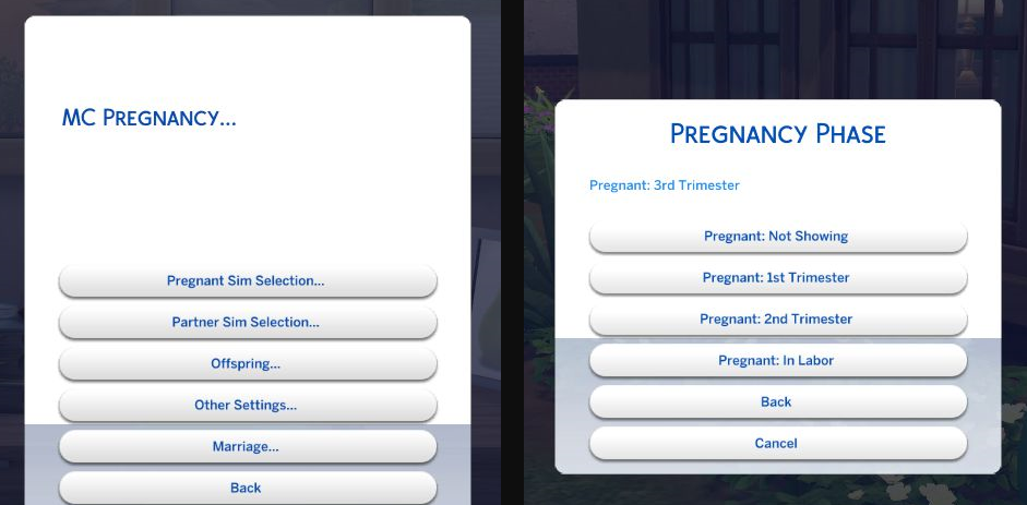 sims 4 teen pregnancy mod mc command